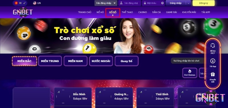 Gnbet uy tín là địa chỉ chơi lô đề hấp dẫn