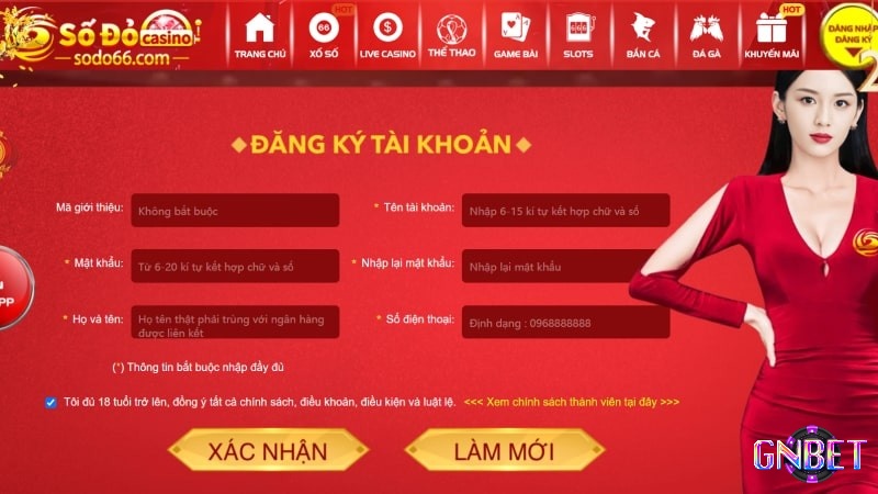 Việc đăng ký rất nhanh chóng và đơn giản