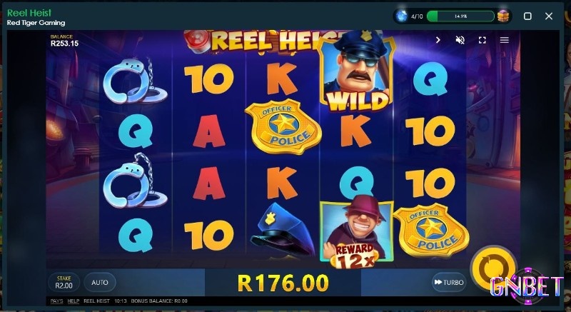 Cách tham gia Reel Heist Jackpot như thế nào?