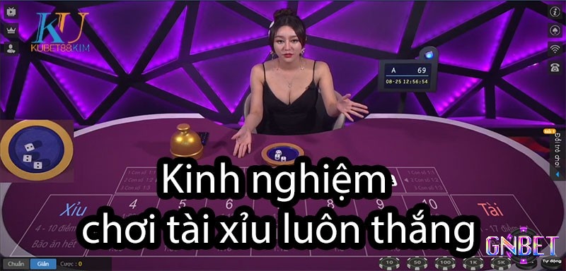 Chiến thuật, kinh nghiệm chơi game tài xỉu luôn thắng