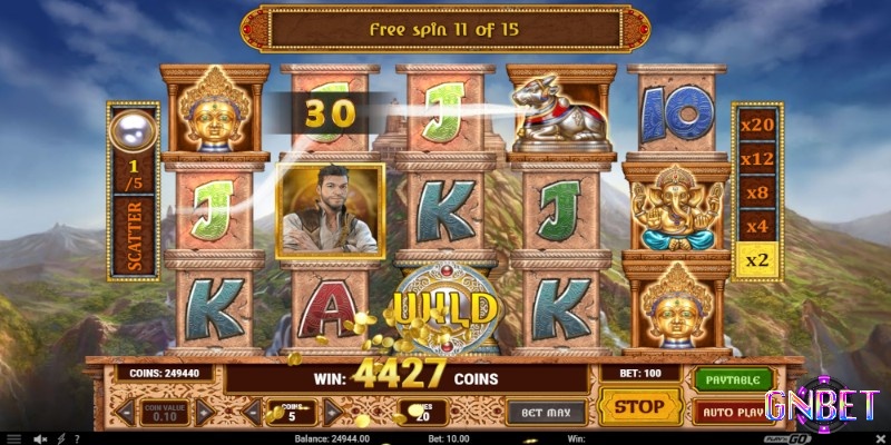 Đây là slot video có 5 cuộn 20 hàng thanh toán 