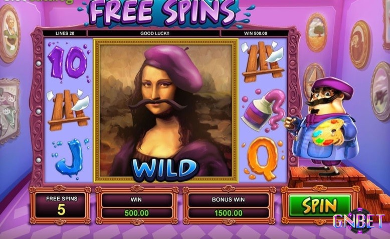 Vòng quay miễn phí sẽ được thêm vào khi bạn quay được ba biểu tượng Free Spin