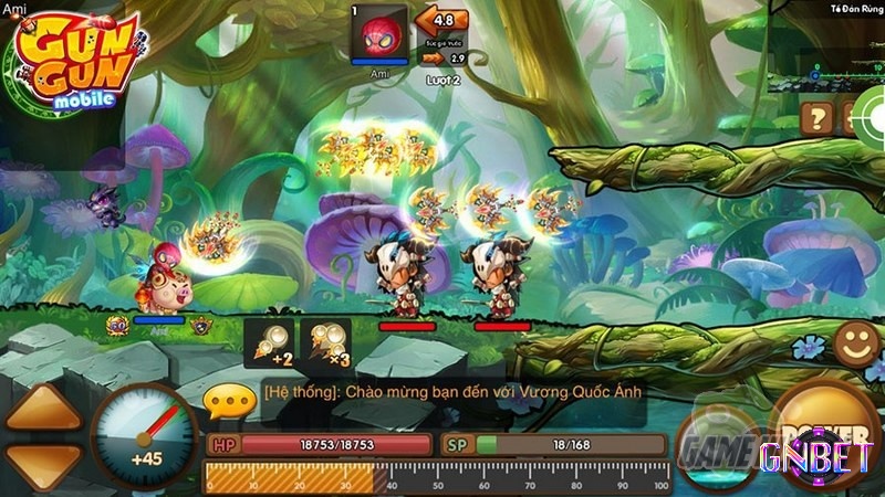 Game GunGun sở hữu âm thanh và đồ hoạ mang màu sắc dễ thương và vui nhộn