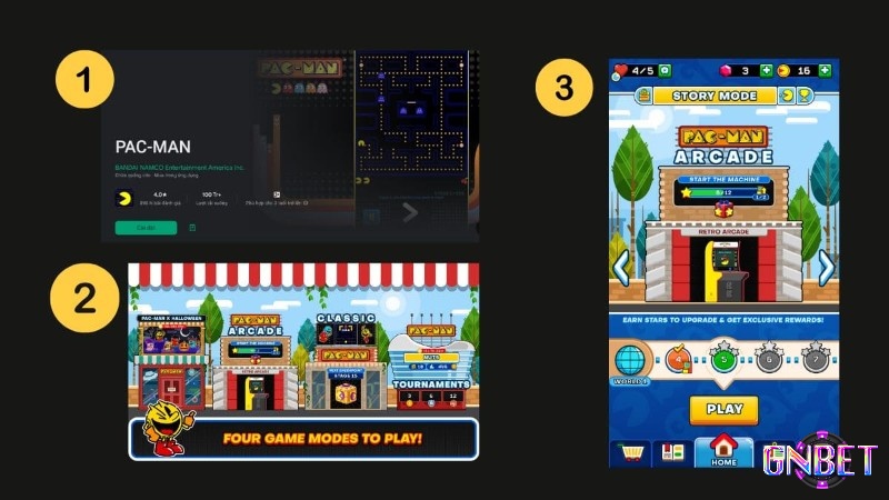 Cách tải PAC-MAN Android không quá khó