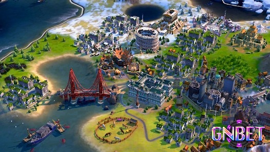 Gameplay của Civilization VI với các thành phố và quân đội